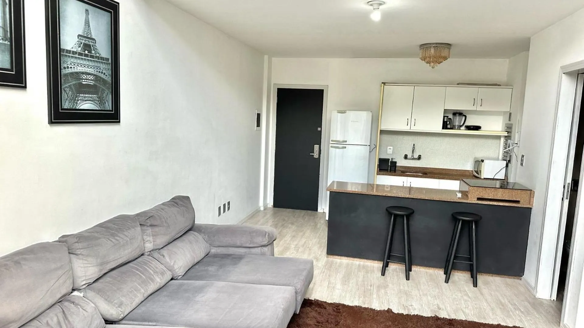 בית נופש הוילה Jaraguá do Sul Saint Sebastian Flat 603- Com Hidro! Ate 3 Pessoas, Duplex, No Centro