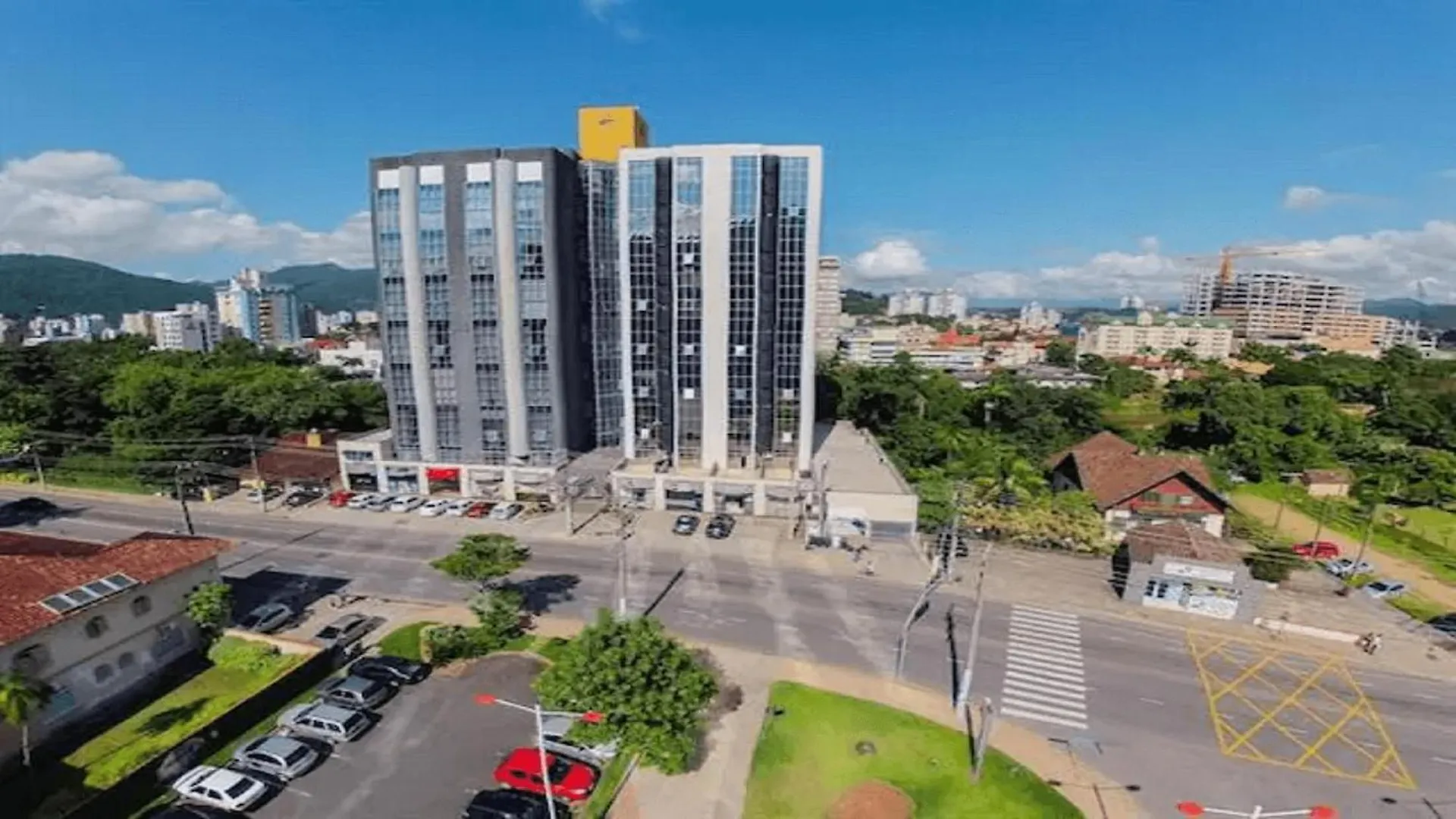 בית נופש הוילה Jaraguá do Sul Saint Sebastian Flat 603- Com Hidro! Ate 3 Pessoas, Duplex, No Centro ברזיל